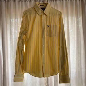 Abercrombie Men’s Longsleeve button down polo